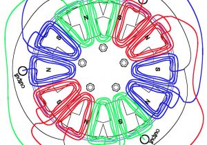 8 Pole Motor Wiring Diagram Clearer Drawing Of the 10 Pole 12 Coil Design Hugh Piggott S Blog