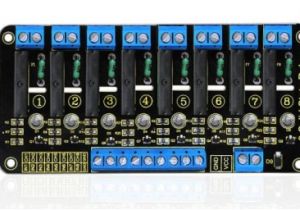 8 Relay Module Wiring Diagram Ks0266 Keyestudio Eight Channel solid State Relay Module