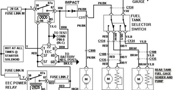 89 ford F150 Fuel Pump Wiring Diagram 1989 ford F 150 Fuel System Diagram 2 Tanks Wiring Diagram Expert
