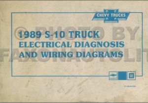 89 K5 Blazer Wiring Diagram 1988 Chevy S10 Pick Up Wiring Diagram Schema Wiring Diagram