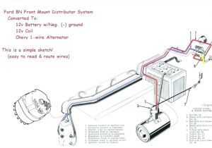 8n ford Tractor Wiring Diagram 12 Volt ford 6 Volt Positive Ground Wiring Diagram Wiring Diagram