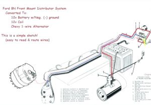 8n ford Tractor Wiring Diagram ford 6 Volt Positive Ground Wiring Diagram Wiring Diagram Load