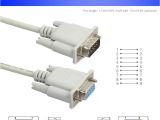 9 Pin Serial to Usb Wiring Diagram Us 1 96 23 Off 1 5m 3m 5m Serial Rs232 9 Pin Male to Female Db9 9 Pin Audio Extension Converter Cable Cord Wire Line for Computer Monitor Vga