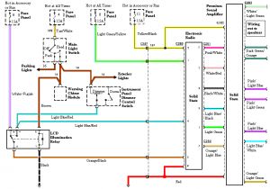 91 Mustang Radio Wiring Diagram Mustangfoxlights Radio Diag