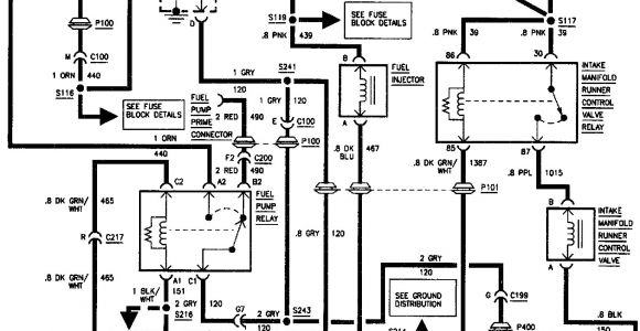 95 Blazer Wiring Diagram 1995 Chevrolet S 10 Wiring Diagram Wiring Diagram Sheet