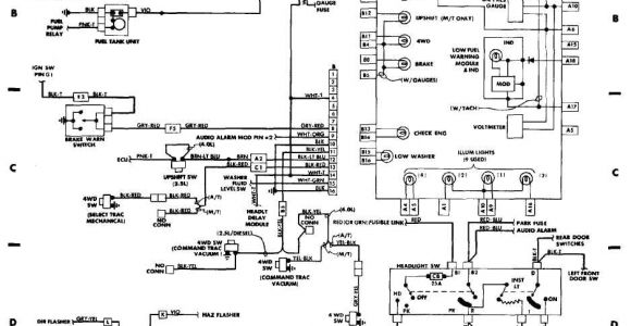 95 Jeep Wrangler Wiring Diagram 95 Jeep Headlight Wiring Wiring Diagrams Bib