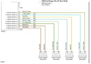 96 ford Ranger Radio Wiring Diagram Diagram Of Pa46 Stereo Wiring Harness Electrical Schematic Wiring