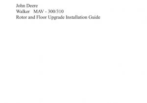 9600 John Deere Combine Wiring Diagram Mav 300 310 Walker Install Manual Manualzz