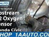 99 Civic O2 Sensor Wiring Diagram How to Replace O2 Oxygen Sensor 92 00 Honda Civic Youtube