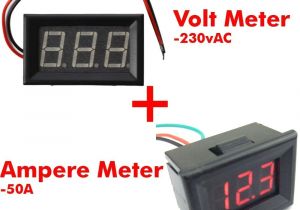 Ac Amp Meter Wiring Diagram Digital Ac Volt Meter Amp Meter Upto 50a 230ac A1 V1 Ac Amp Meter Wiring Diagram Digital Ac Volt Meter Amp Meter Upto 50a 230ac A1 V1
