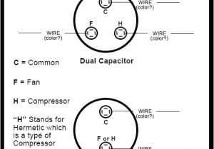 Ac Dual Capacitor Wiring Diagram Electric Motor Capacitor Replacement Cohortes Co