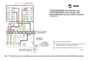 Ac Unit thermostat Wiring Diagram Trane Ac thermostat Wiring Wiring Diagram Completed