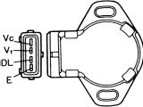 Accelerator Pedal Position Sensor Wiring Diagram 4 Wire Throttle Position Sensor Diagram Wiring Diagram Sheet