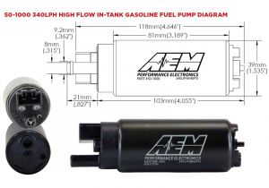 Aem Wideband O2 Sensor Wiring Diagram Details Zu Aem 50 1000 Genuine High Flow Universal Fuel Pump 320 Lph 1000 Hp Rated