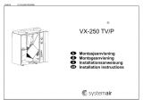 Ahu Control Panel Wiring Diagram Air Handling Unit Systemair Vx 250 Tv P Installation Manual