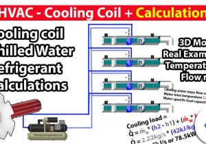 Ahu Panel Wiring Diagram Hvac Cooling Coil Calculations A A A Youtube