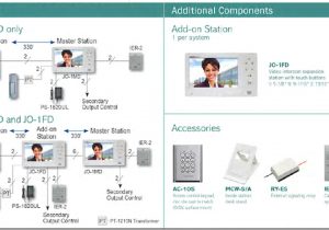 AiPhone Jo Series Wiring Diagram AiPhone Jos 1v Video Door Entry Inter System Line AiPhone Jo Series Wiring Diagram AiPhone Jos 1v Video Door Entry Inter System Line