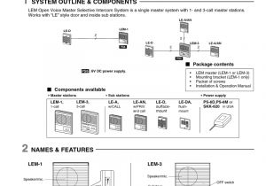 AiPhone Lem 1 Wiring Diagram Km 9100 AiPhone Wiring Diagram Schematic Wiring AiPhone Lem 1 Wiring Diagram Km 9100 AiPhone Wiring Diagram Schematic Wiring