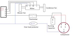 Air Conditioner Wiring Diagram Capacitor Window Ac Wiring Wiring Diagram Mega