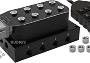 Air Ride solenoid Wiring Diagram Vixen Air 1 4 Npt Suspension Air Ride Manifold solenoid Valve with 9 Switch Wired Remote Controller Vxf4cm14b