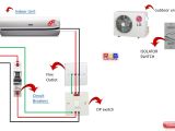 Aircon Mini Split Wiring Diagram Single Phase Split Ac Indoor Outdoor Wiring Diagram Ryb Electrical