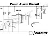 Alarm Panic button Wiring Diagram Simple Panic Alarm Circuit