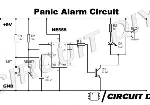 Alarm Panic button Wiring Diagram Simple Panic Alarm Circuit