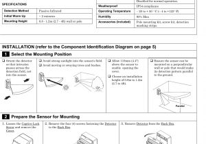 Alarm Pir Wiring Diagram 8dl5800pir Od Security Transmitter User Manual 5890 Od Wireless