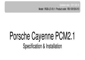 Alpine Cda 9857 Wiring Diagram Porsche Cayenne Pcm2 1 Porsche Cayenne Pcm2 1