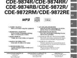 Alpine Cde 9843 Wiring Diagram Cde 9872 Alpine Manual