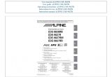 Alpine Cde 9843 Wiring Diagram Operating Instructions Alpine Cde 9827r Manualzz Com