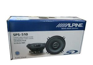Alpine Sps 610c Wiring Diagram Alpine Sps 510 2 Way 5 25in Car Speaker for Sale Online Ebay