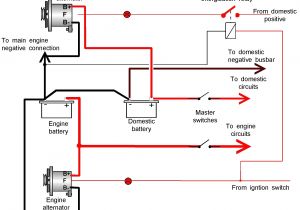 Alternator to Battery Wiring Diagram Wiring Agm Alternator 2003 Wiring Diagram Expert