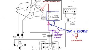 Alternator Wiring Diagram Internal Regulator 3 Wire Alternator Regulator Diagram Seaboard Marine