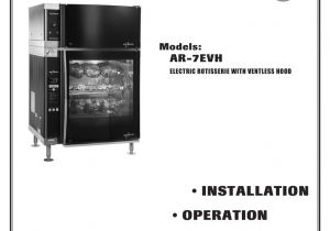 Alto Shaam 1000 Th I Wiring Diagram Alto Shaam Ar 7evh Electric Grill User Manual Manualzz Com