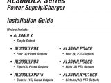 Altronix Power Supply Wiring Diagram Al300ulx Series Manualzz Com