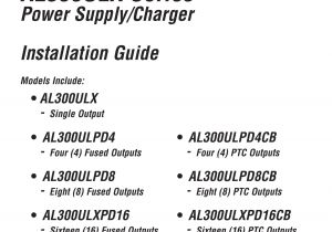 Altronix Power Supply Wiring Diagram Al300ulx Series Manualzz Com
