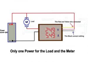 Amp Meter Shunt Wiring Diagram 2019 Digital 4 Bit Dc 200v 0 10a Voltmeter Ammeter Panel Red Blue