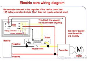 Amp Meter Shunt Wiring Diagram 2019 New Dual Display Led Digital Voltmeter Ammeter Panel Blue and Amp Meter Shunt Wiring Diagram 2019 New Dual Display Led Digital Voltmeter Ammeter Panel Blue and