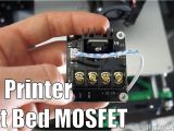 Anet A8 Mosfet Wiring Diagram Tutorial Installing A Separate Mosfet Board for 3d Printer Hot Bed