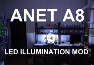 Anet A8 Wiring Diagram Anet A8 Led Illumination Mod by Papinist 3d Drucker 3d Drucker