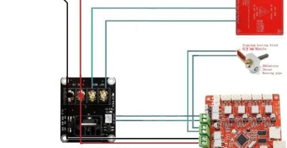 Anet A8 Wiring Diagram Howto Connect Your Hotbed and or Extruder to A Mosfet 3dprint Wiki