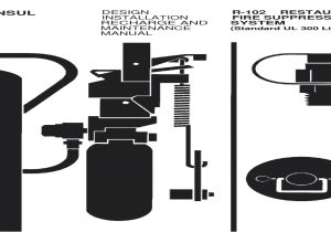 Ansul R 102 Wet Chemical Fire Suppression System Wiring Diagram R 102 Manual Pdf