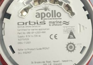 Apollo orbis Smoke Detector Wiring Diagram Apollo orbis Optical Smoke Detector orb Op 42001 Mar Fire Safety Alarm