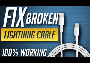 Apple Usb Cable Wiring Diagram Best Way to Fix iPhone iPod Ipad Lightning Usb Cable at Home Youtube