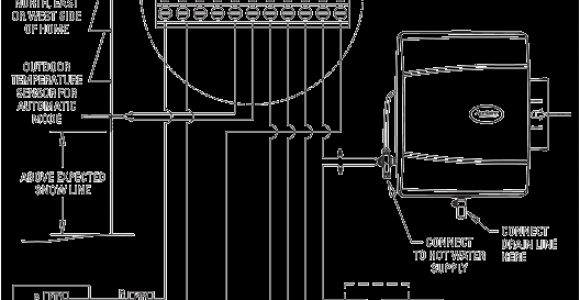 Aprilaire Automatic Humidifier Control Model 60 Wiring Diagram Aprilaire 60 Automatic Digital Humidistat W Outdoor Sensor