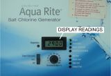 Aqua Rite Wiring Diagram How to Read and Adjust the Hayward Aqua Rite Scg Operational Values