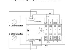 Ar 401 Relay Wiring Diagram Gaeyaele W2r 3p Din Rail Mounted Automatic Transfer Switch Three