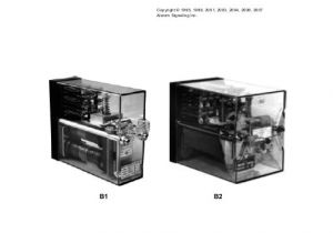 Ar 401 Relay Wiring Diagram Type B Vital Relays Alstom