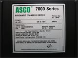 Asco 7000 Series Automatic Transfer Switch Wiring Diagram Amazon Com asco H07atbc30800n5xc 800 Amp 480v 4w 7000 bypass